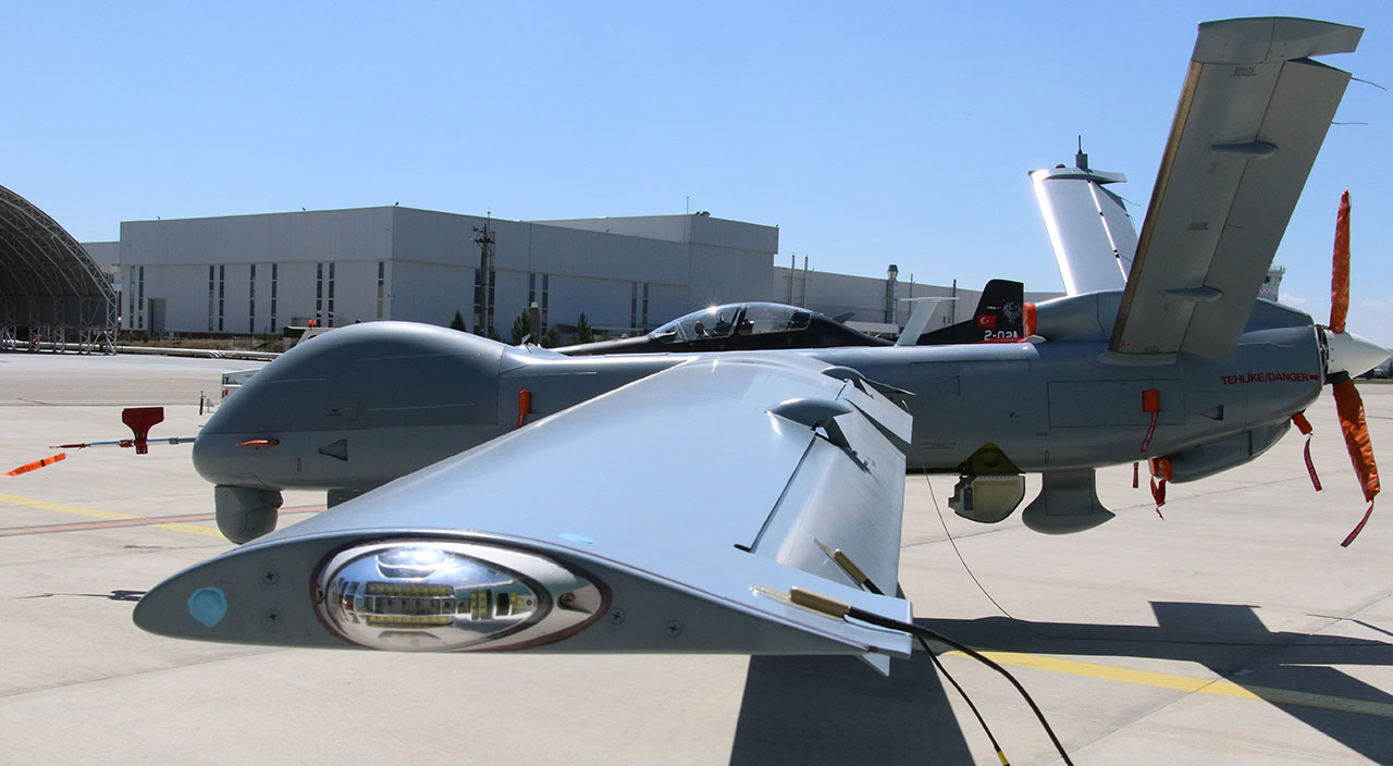 Türkiye'nin gökyüzündeki gözü: AKSUNGUR'a entegre edilen 'sivil baz istasyonu' ilk kez görüntülendi